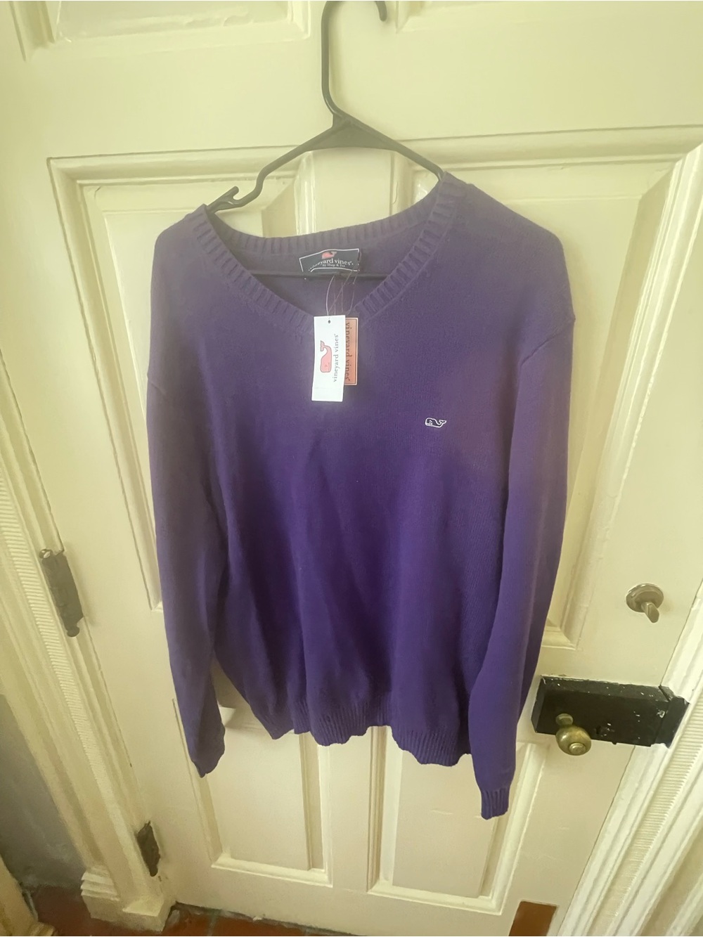 Vineyard Vines Men’s Purple Crewneck Sweater - Picture 3 of 7